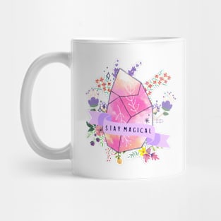 Stay Magical Pink Crystal Mug